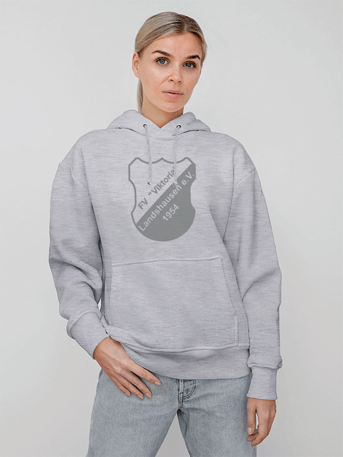 Hoodie All Grey Damen