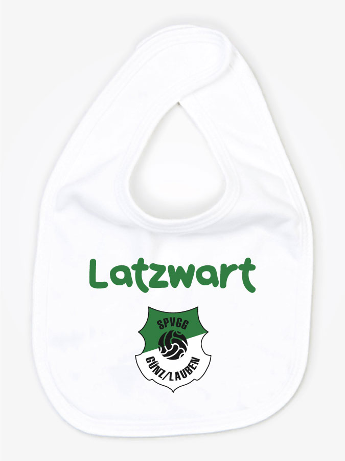Babylätzchen Latzwart