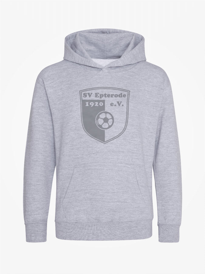 Hoodie All Grey Kids Unisex