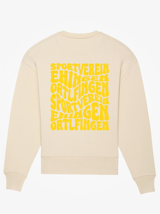 Sweatshirt Oversized Wavy Herren