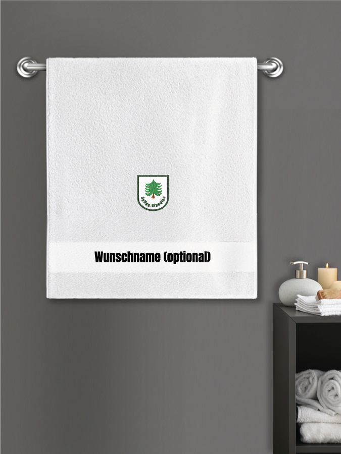 Badehandtuch Team Sticklogo