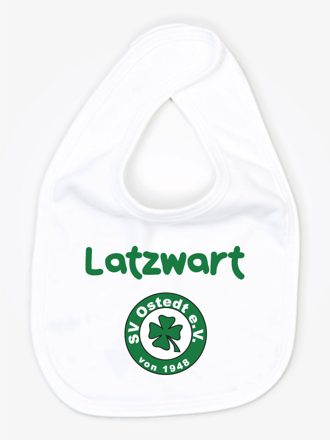 Babylätzchen Latzwart
