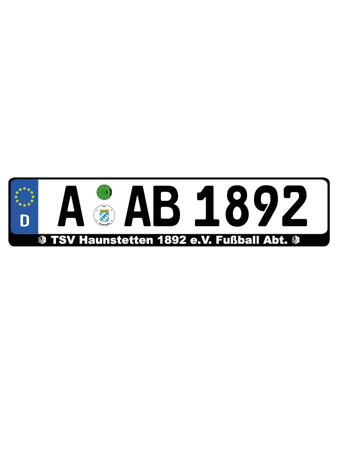 Kennzeichenhalter Kalden (2er Set)