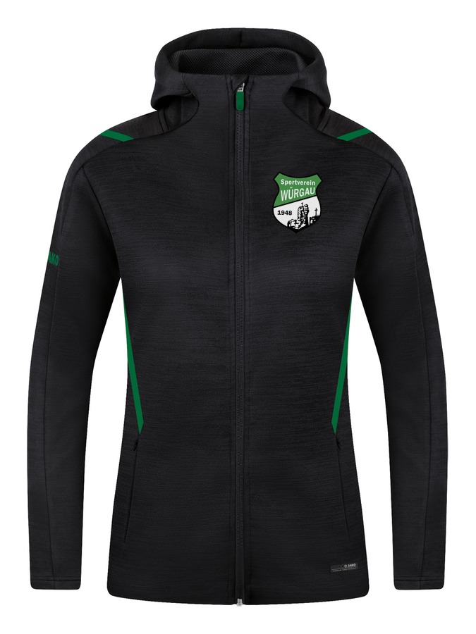 Jako Freizeitjacke Challenge mit Kapuze Damen