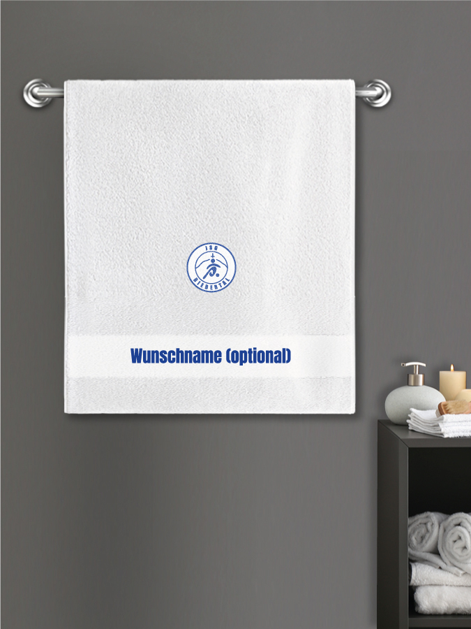 Badehandtuch Team Sticklogo