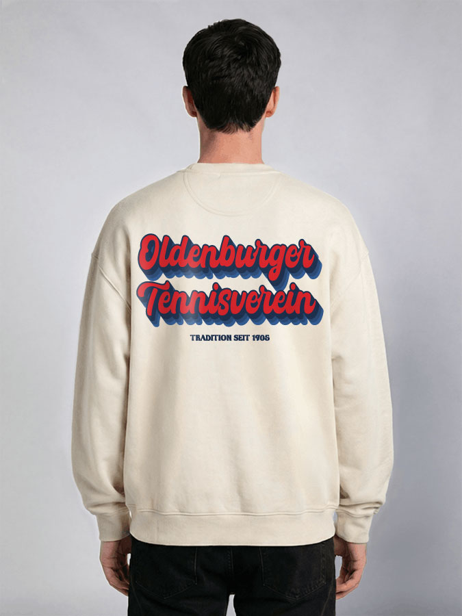 Oversized Sweater Vintage Herren