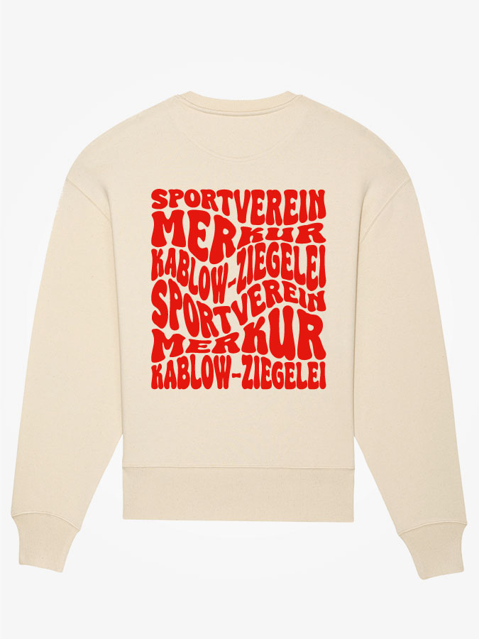 Oversized Sweater Wavy Herren