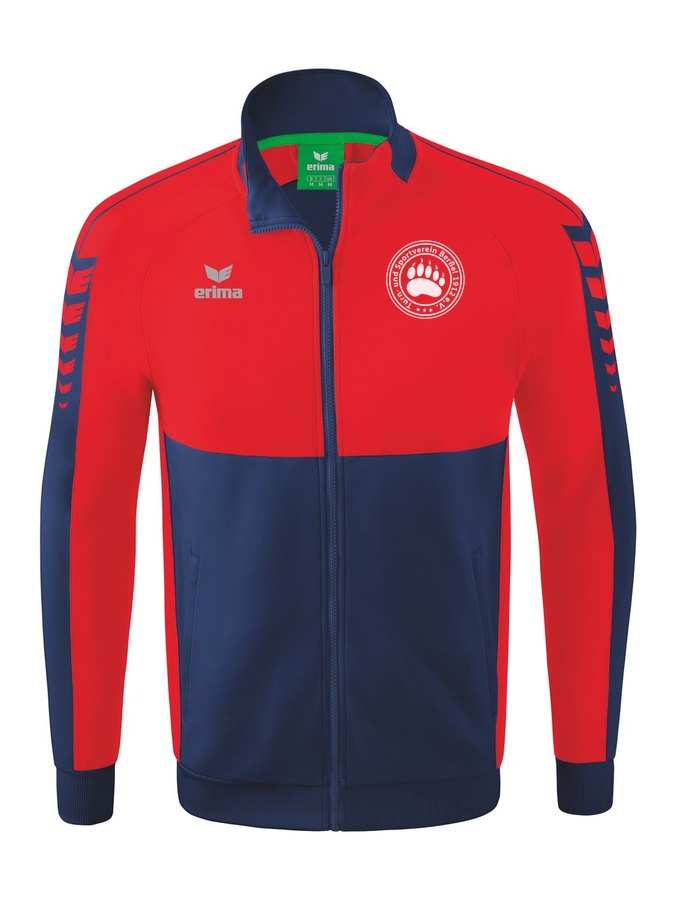 Navy-Rot-Weiß