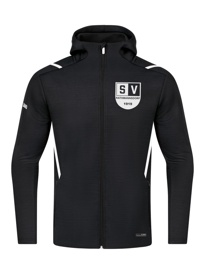 Jako Freizeitjacke Challenge mit Kapuze