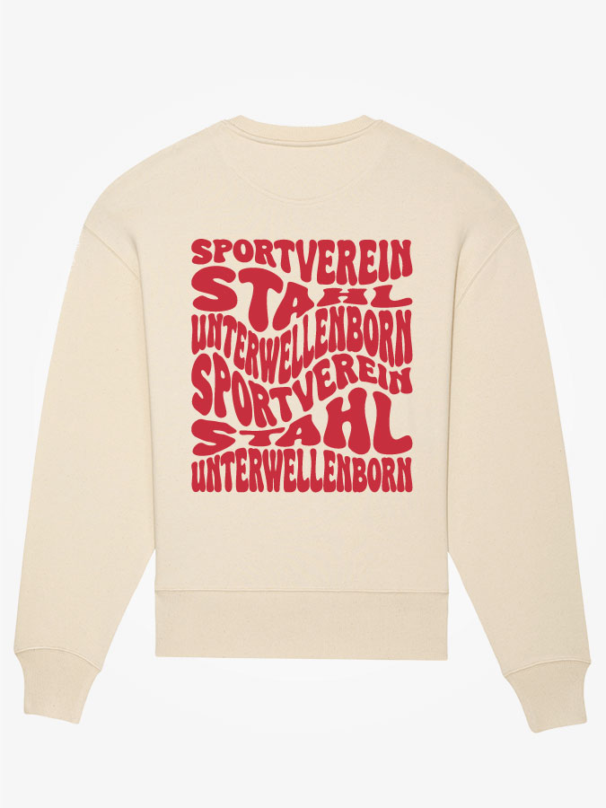 Oversized Sweater Wavy Herren