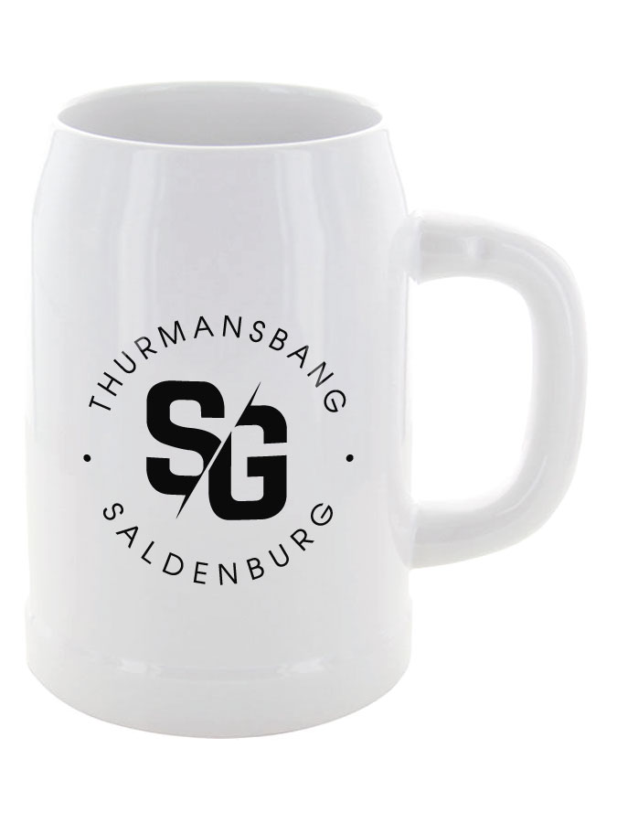 Bierkrug 0,5l Logo