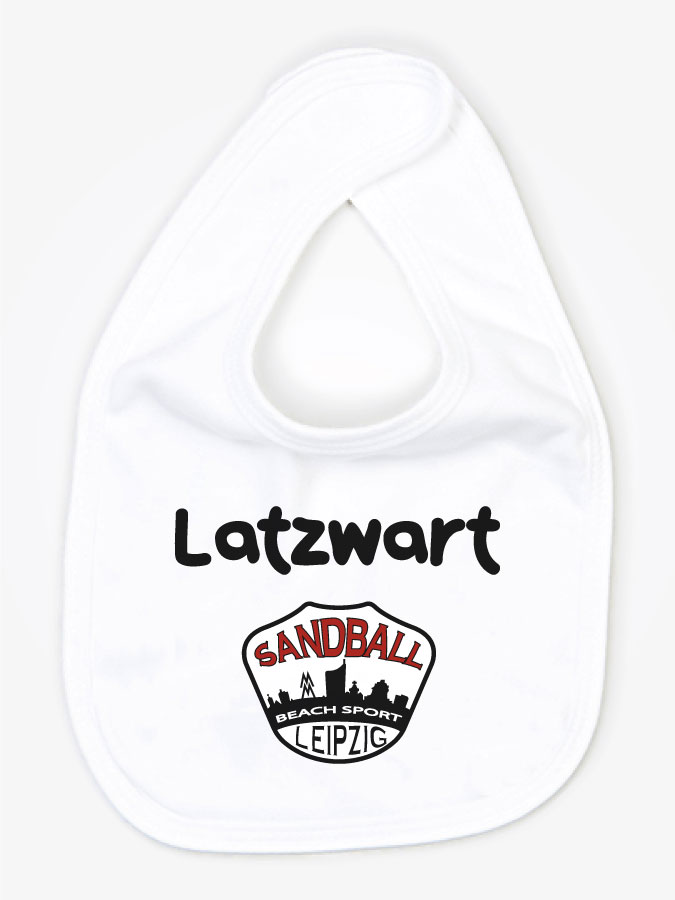 Babylätzchen Latzwart