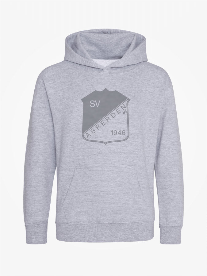 Hoodie All Grey Kids Unisex