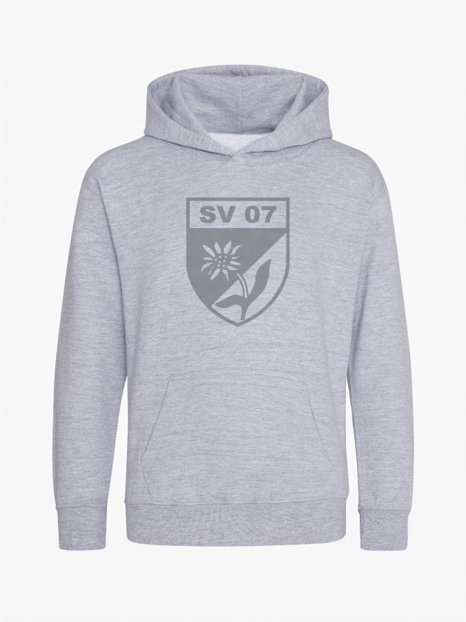 Hoodie All Grey Kids Unisex