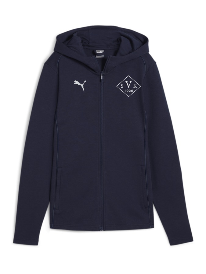 PUMA teamFINAL Casuals Kapuzenjacke Damen