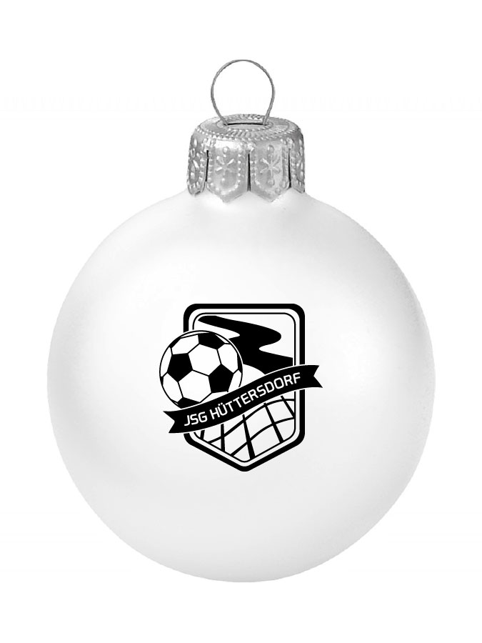 Weihnachtskugel Logo 8cm