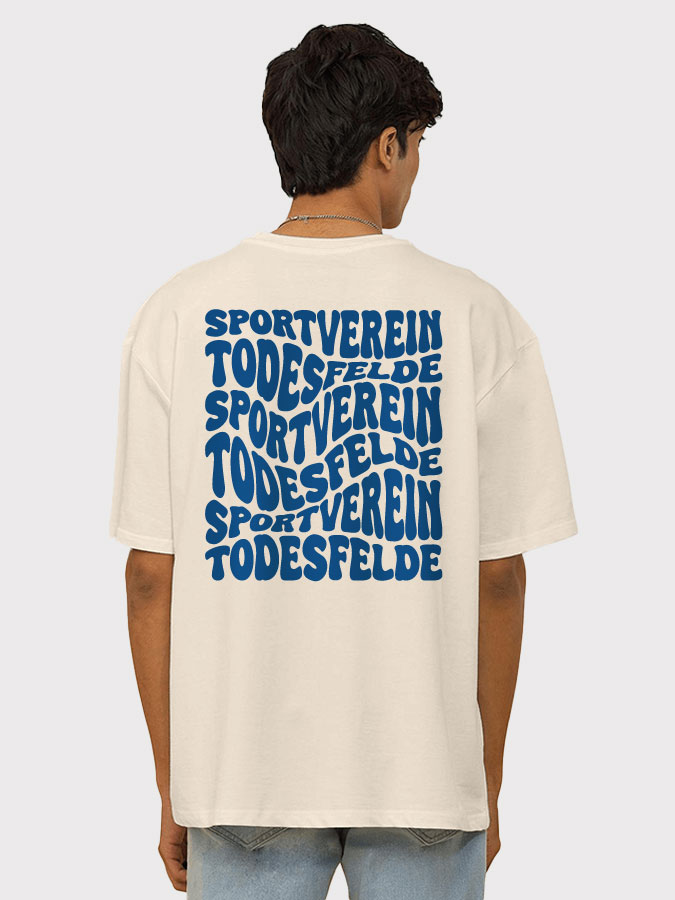 Oversized Shirt Wavy Herren