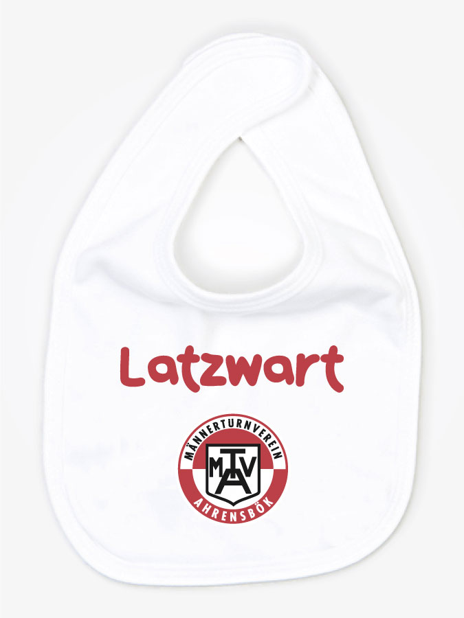 Babylätzchen Latzwart
