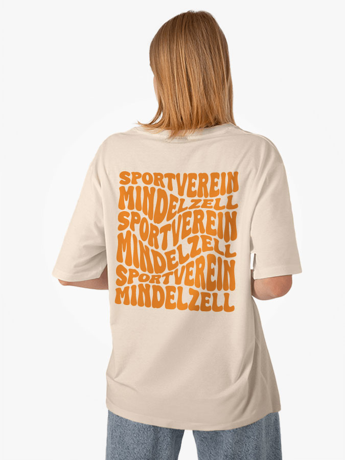 Oversized Shirt Wavy Damen