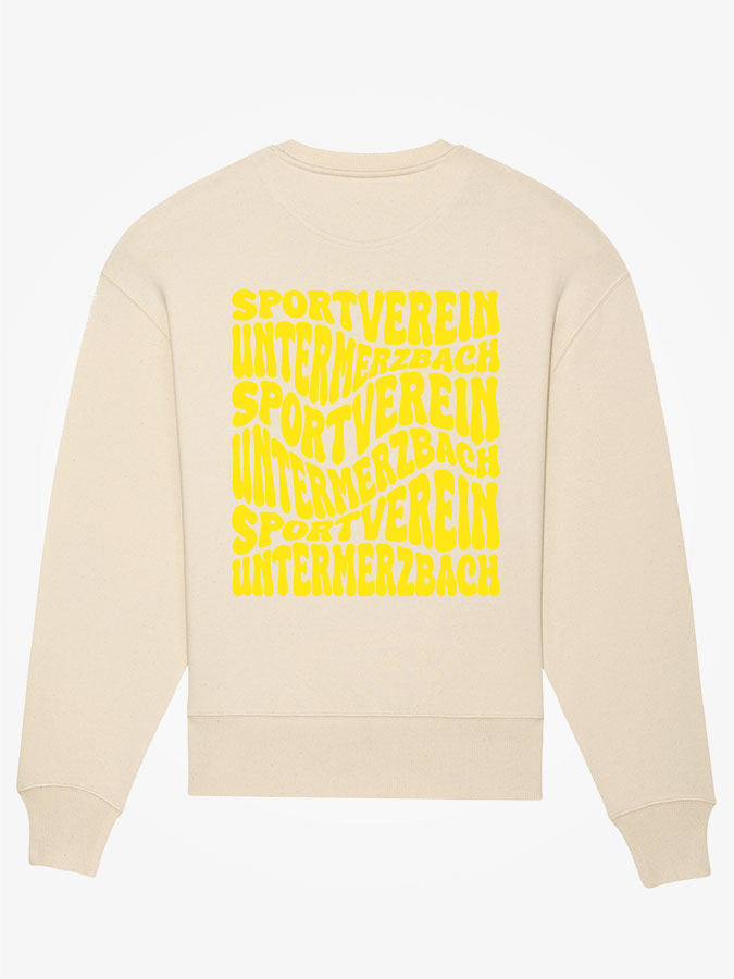 Sweatshirt Oversized Wavy Herren