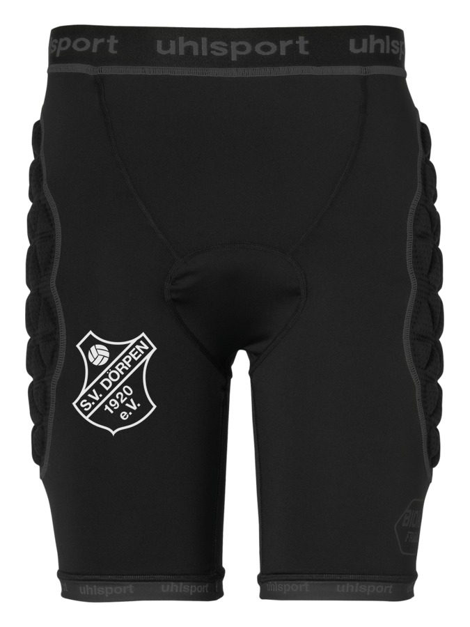 uhlsport Bionikframe Padded Short Black Edition