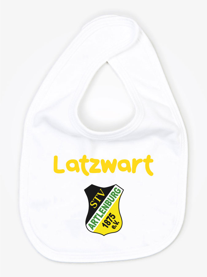 Babylätzchen Latzwart