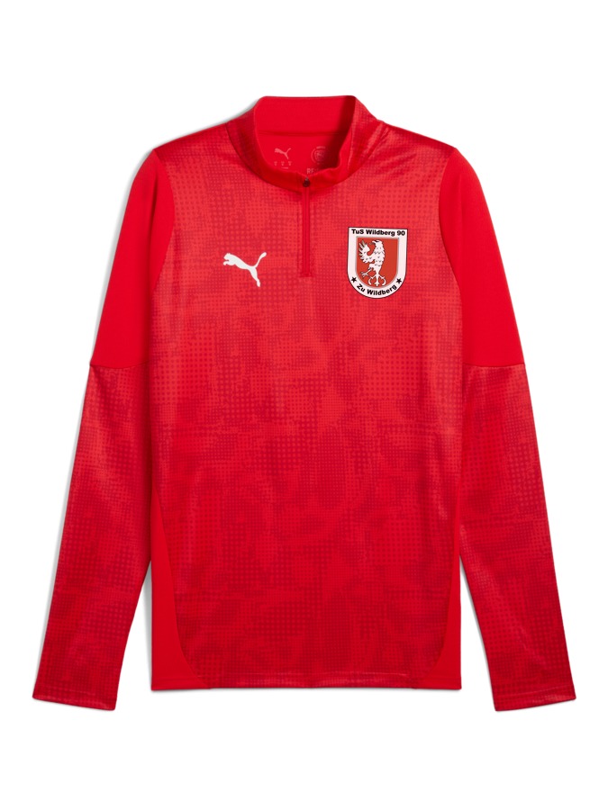 PUMA teamCUP Training 1/4-Zip-Top
