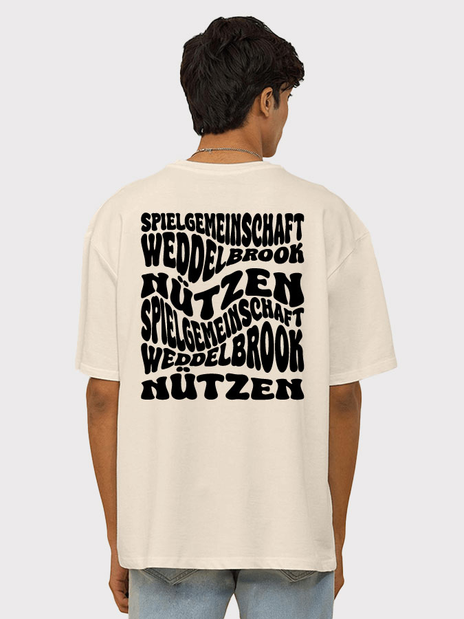 Oversized Shirt Wavy Herren