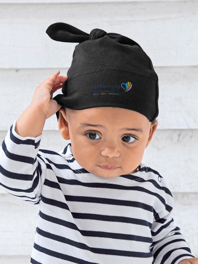 Babymütze Logo
