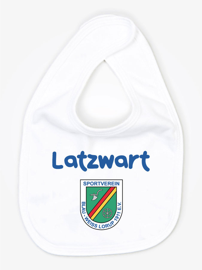 Babylätzchen Latzwart