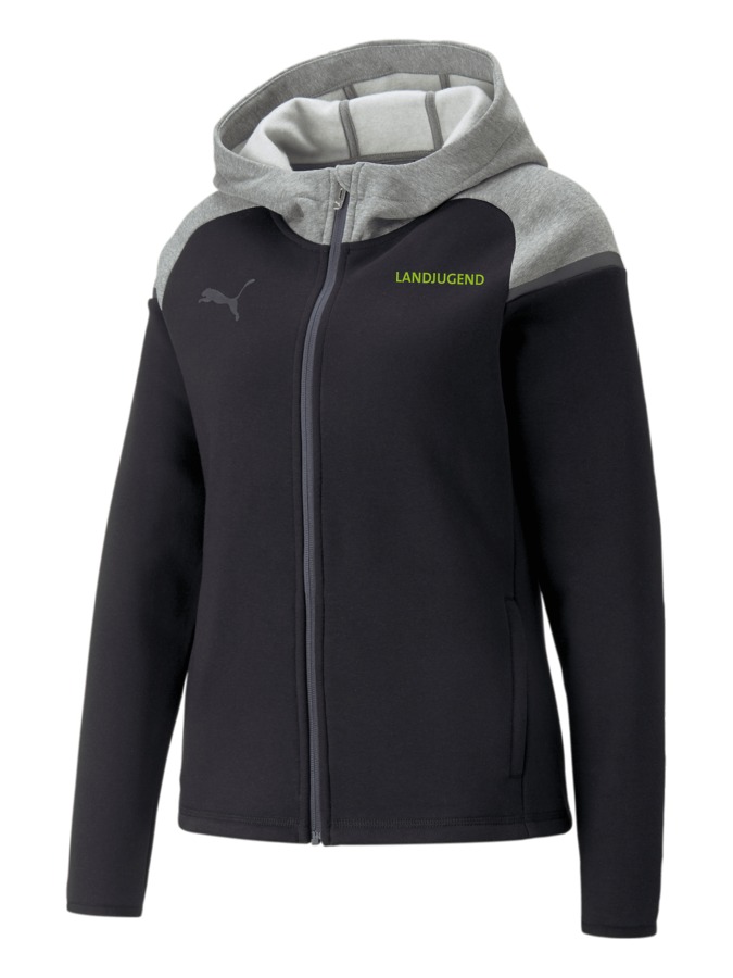 PUMA teamCUP Casuals Kapuzenjacke Damen