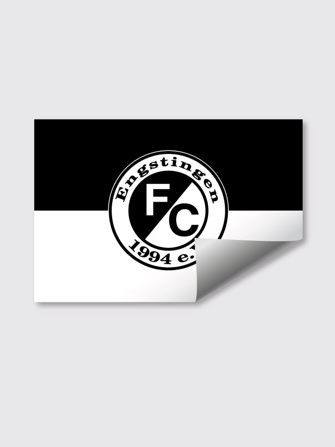 Aufkleber DIN A7 Logo