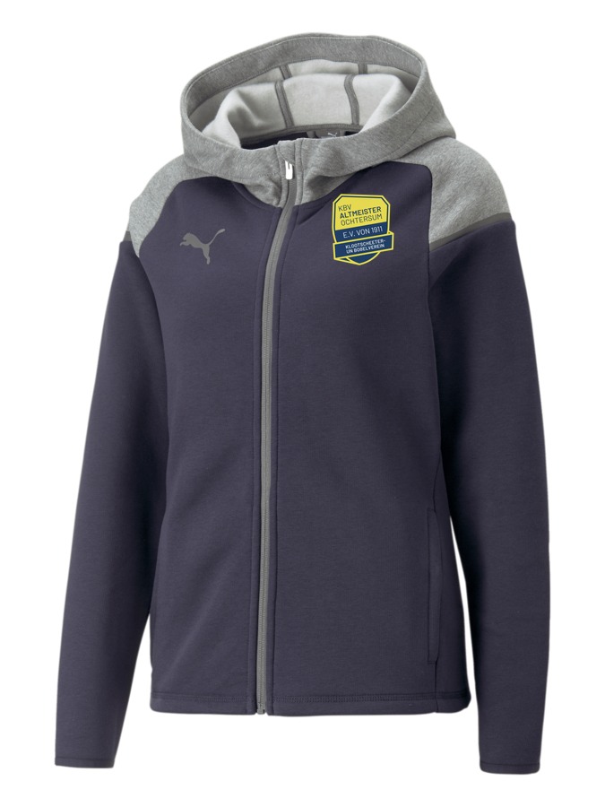 PUMA teamCUP Casuals Kapuzenjacke Damen