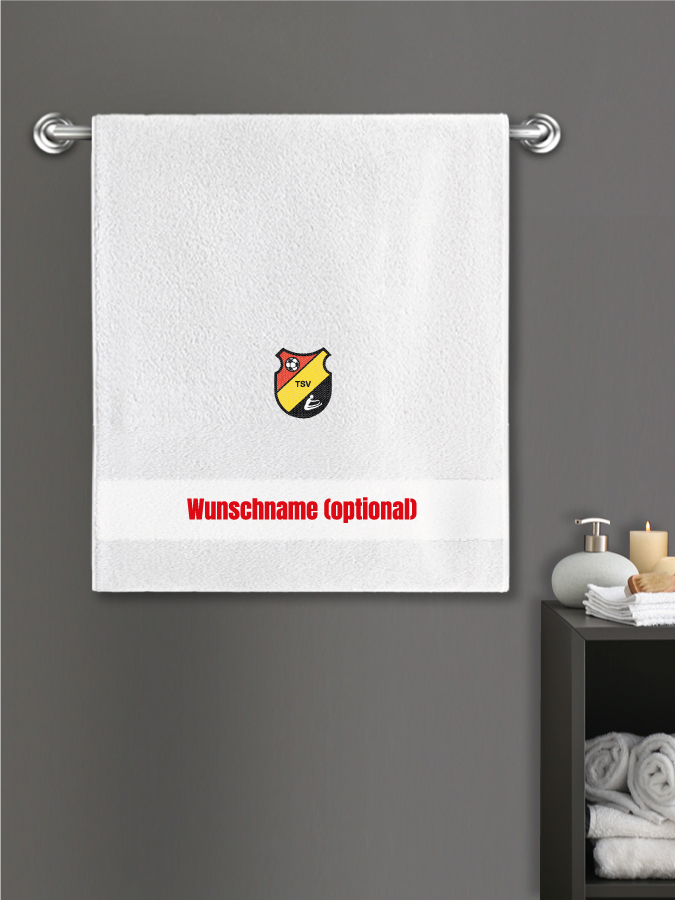 Badehandtuch Team Sticklogo