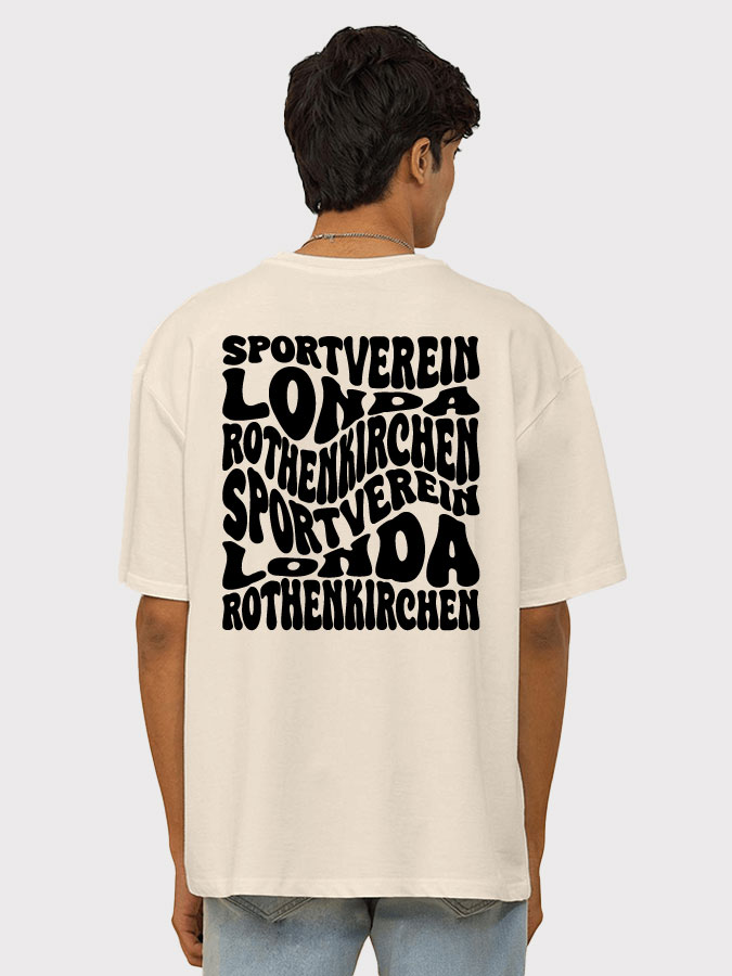 Oversized Shirt Wavy Herren
