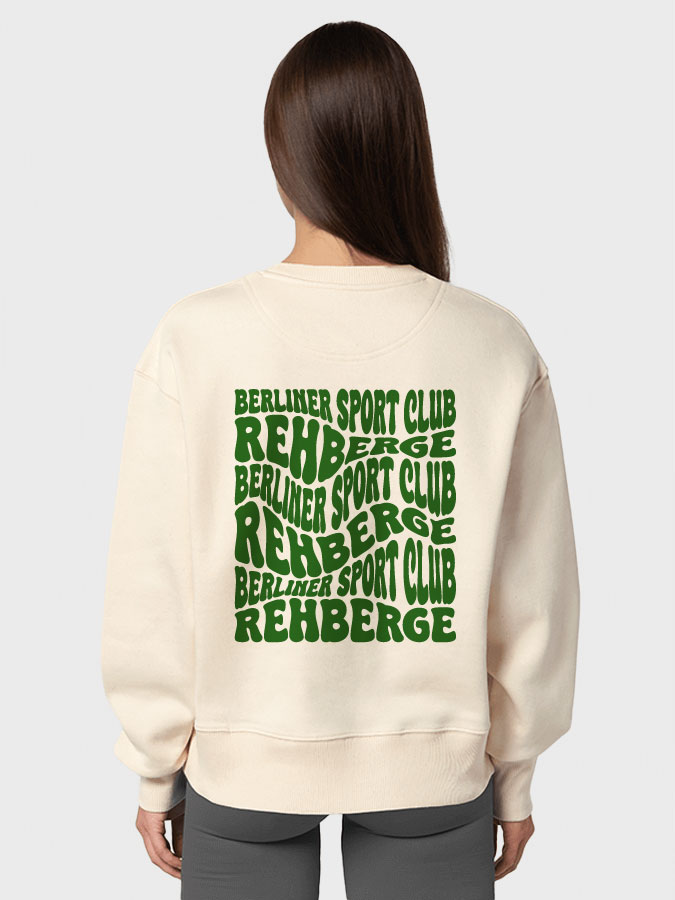 Sweatshirt Oversized Wavy Unisex