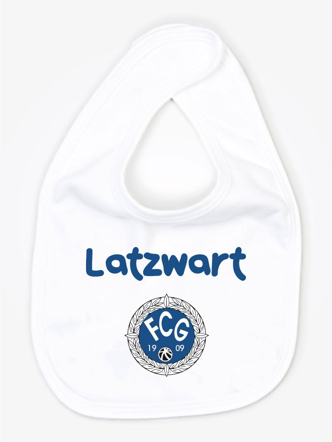 Babylätzchen Latzwart
