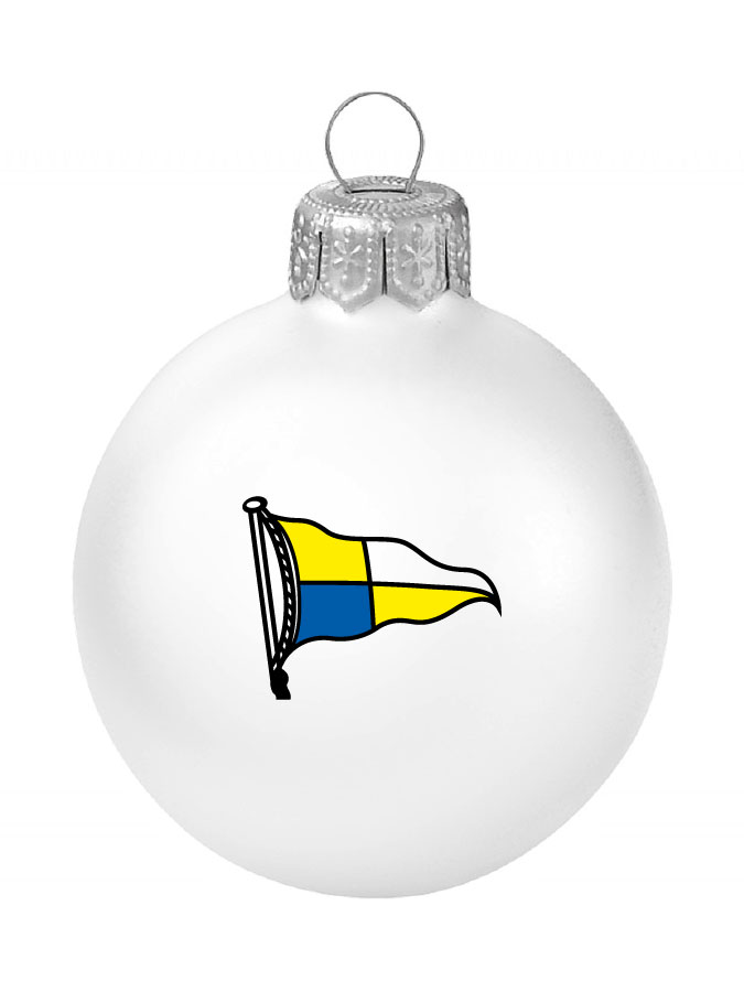 Weihnachtskugel Logo 8cm