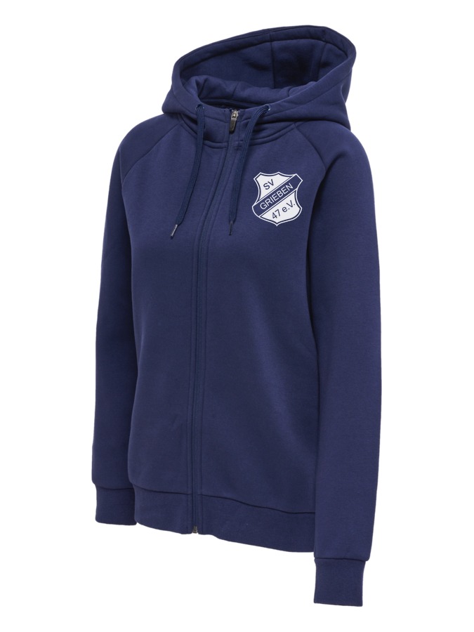 Hummel Red Heavy Zip Hoodie Damen