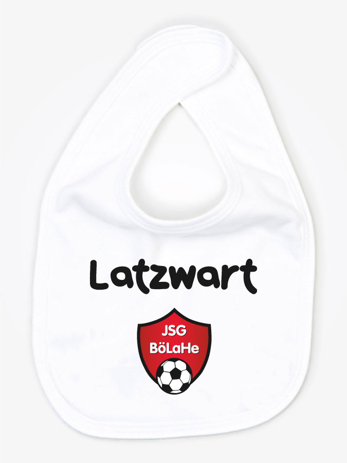 Babylätzchen Latzwart