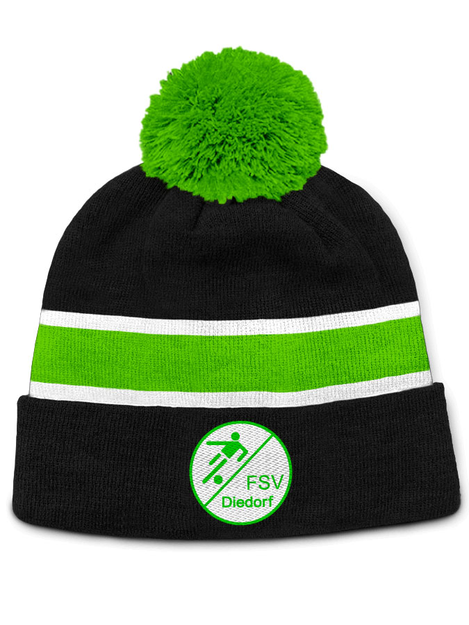 Bommelmütze Sticklogo