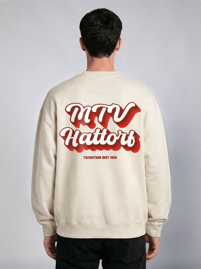 Oversized Sweater Vintage Herren