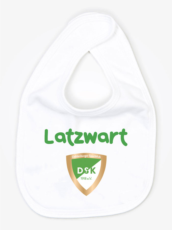 Babylätzchen Latzwart