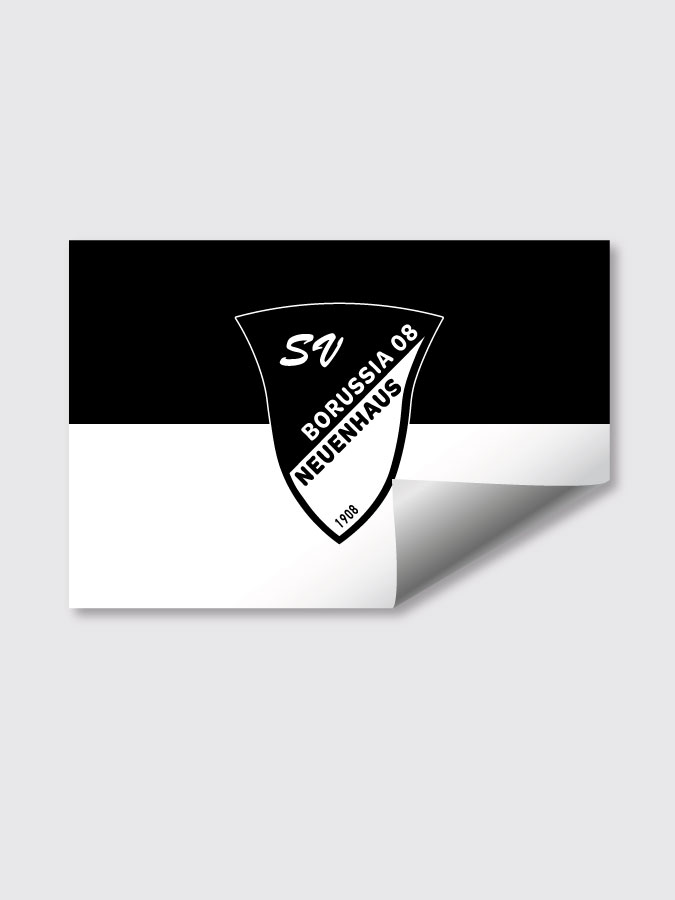 Aufkleber DIN A7 Logo