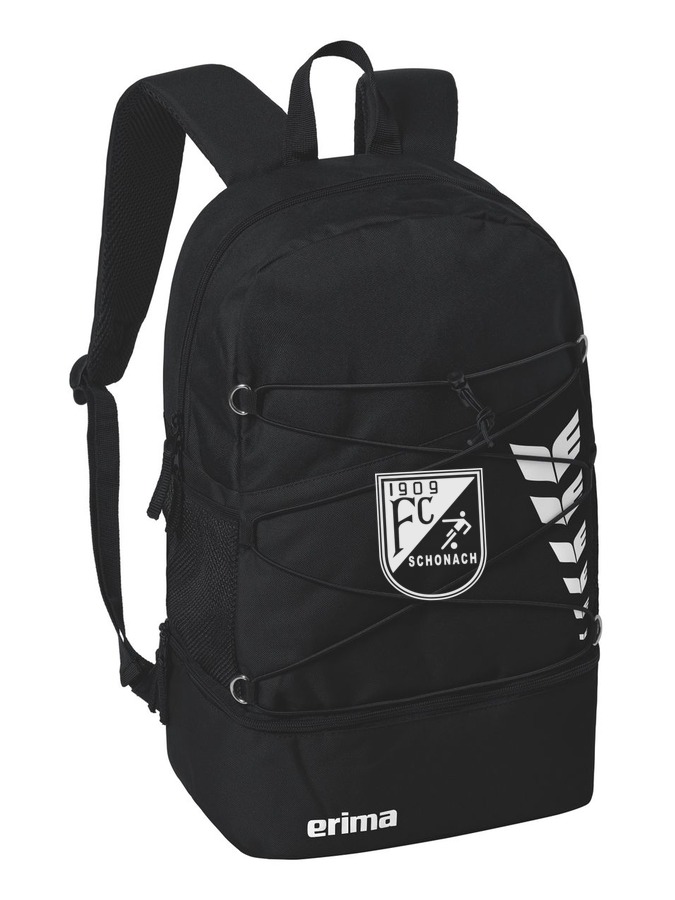 Erima Six Wings Rucksack mit Bodenfach