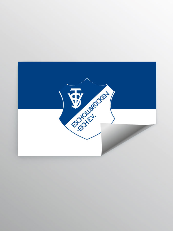 Aufkleber DIN A7 Logo
