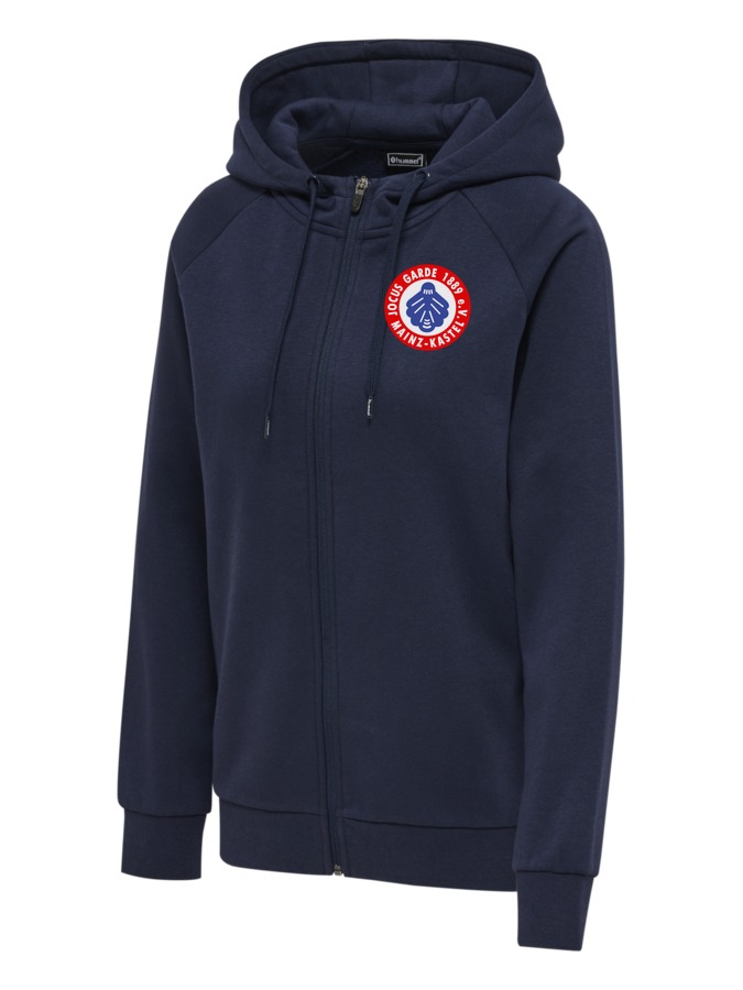 Hummel Red Classic Zip Hoodie Damen