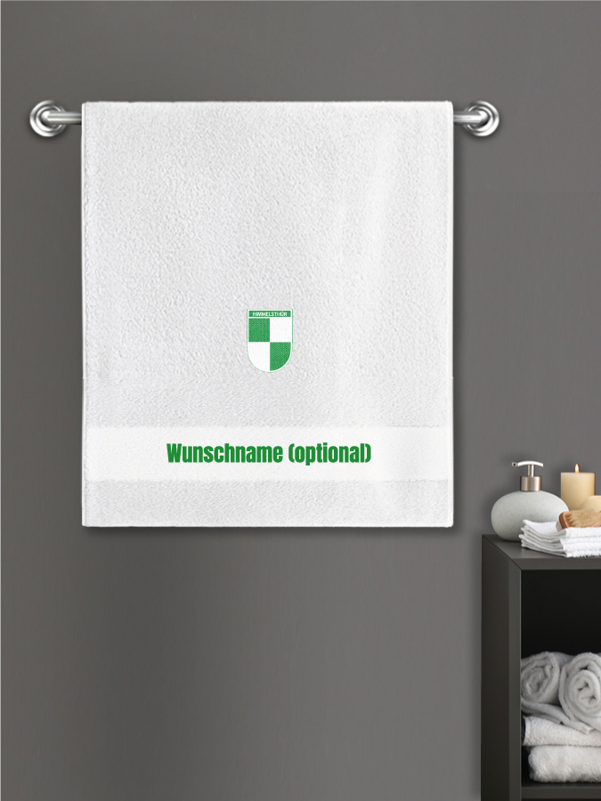 Badehandtuch Team Sticklogo