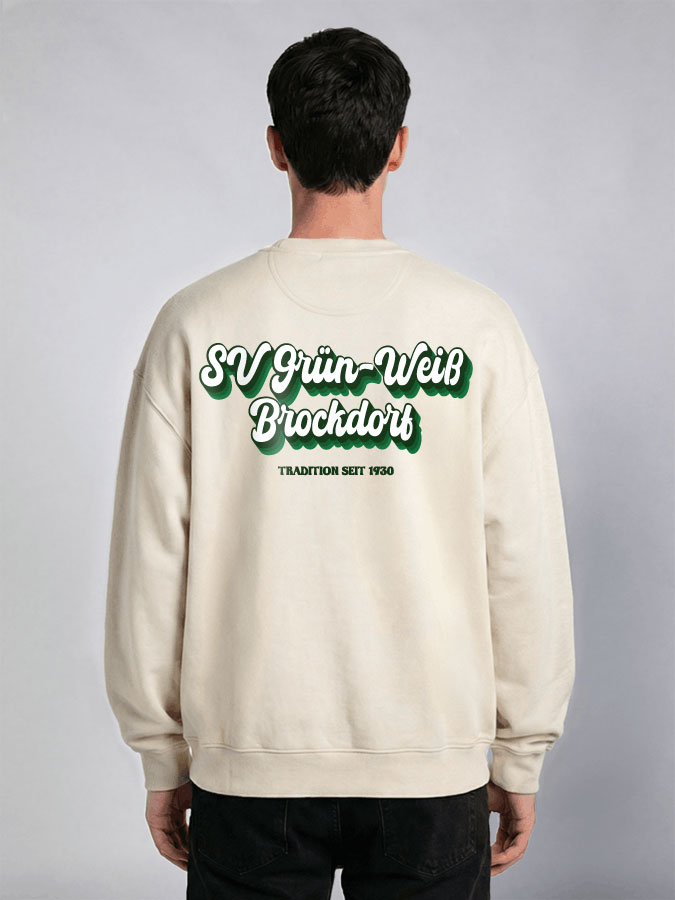 Oversized Sweater Vintage Herren