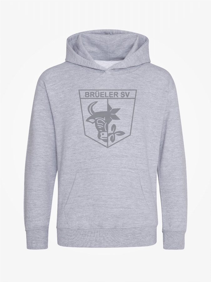 Hoodie All Grey Kids Unisex